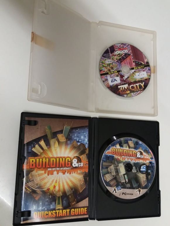 Cds Jogos PC Simcity3000 e Building &co- you are the architect