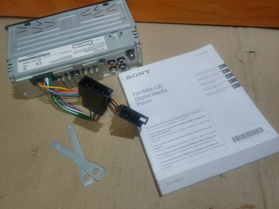 Автомагнітола SONY DSX-A400BT Bluetooth, USB, AUX