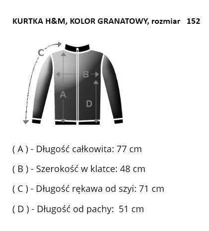 kurtka zimowa H&M dla chłopca