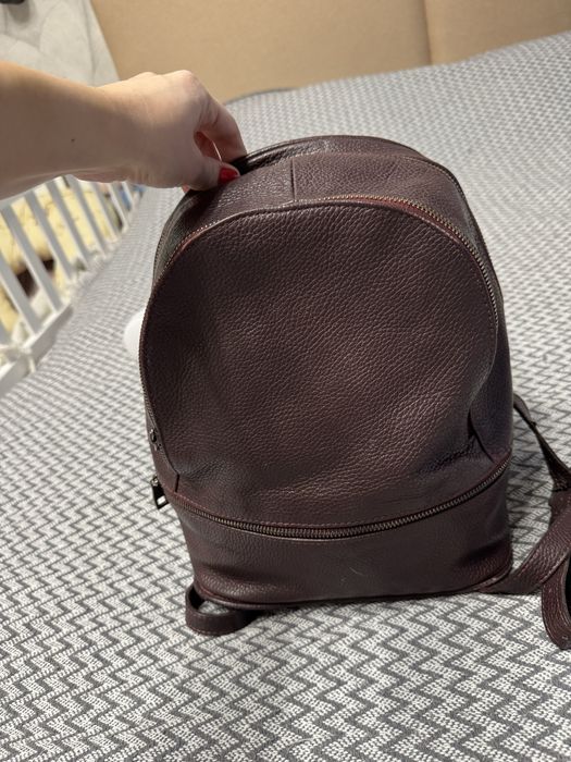 Рюкзак шкіряний