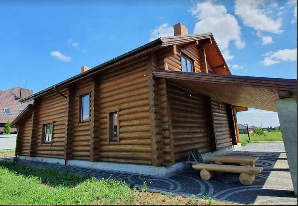 )( Продаж екологічно чистого будинку з банею