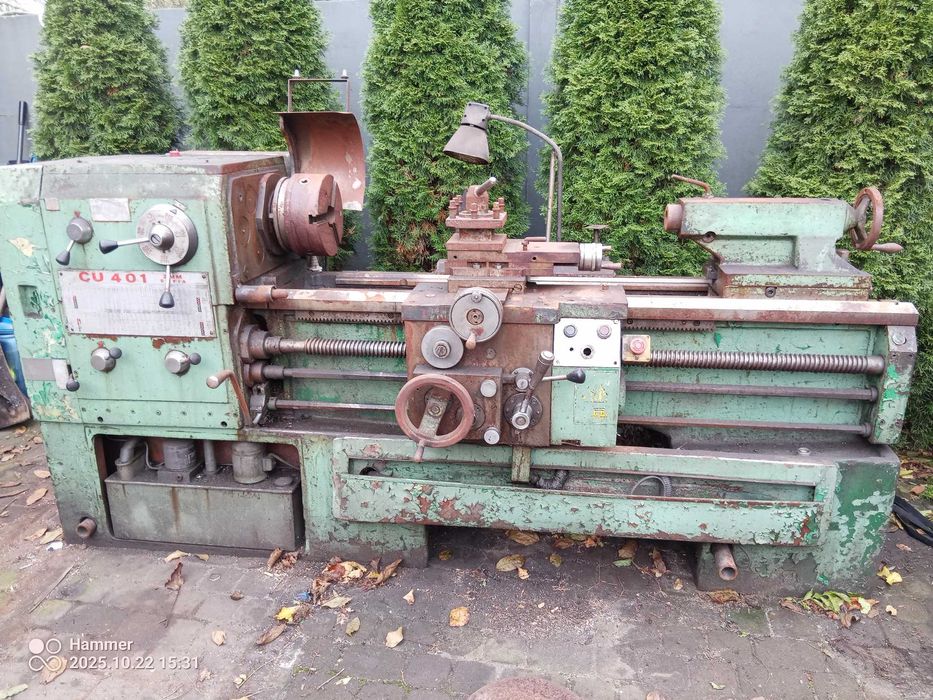 Tokarka do metalu CU401