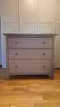 Komoda Ikea Hemnes -3 szuflady kolor szarobrązowy