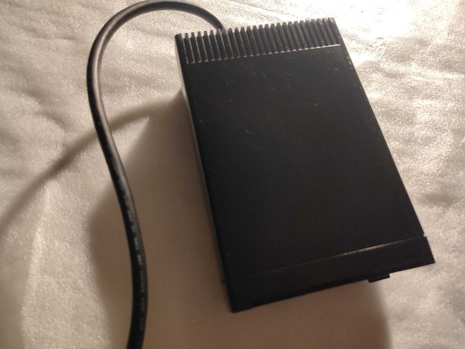 Czarna stacja dyskietek fdd floppy Amiga Commodore cdtv cd-1411