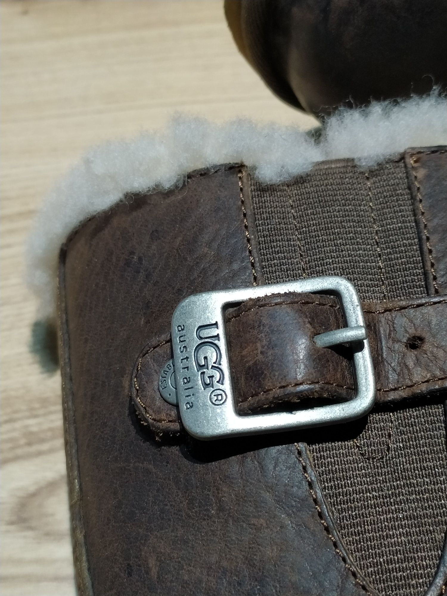 Skórzane Buty Damskie Zimowe Ugg Australia