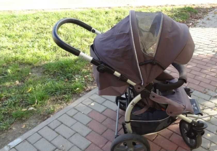 wózek spacerówka x lander xa pompowane koła
