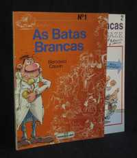 Livros BD As Batas Brancas 1 e 2 Meribérica Liber