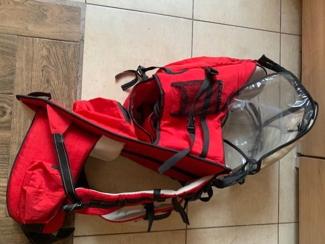 Nosidło nosidełko turystyczne dziecięce HOCO Sherpa do 15kg bezstelaża
