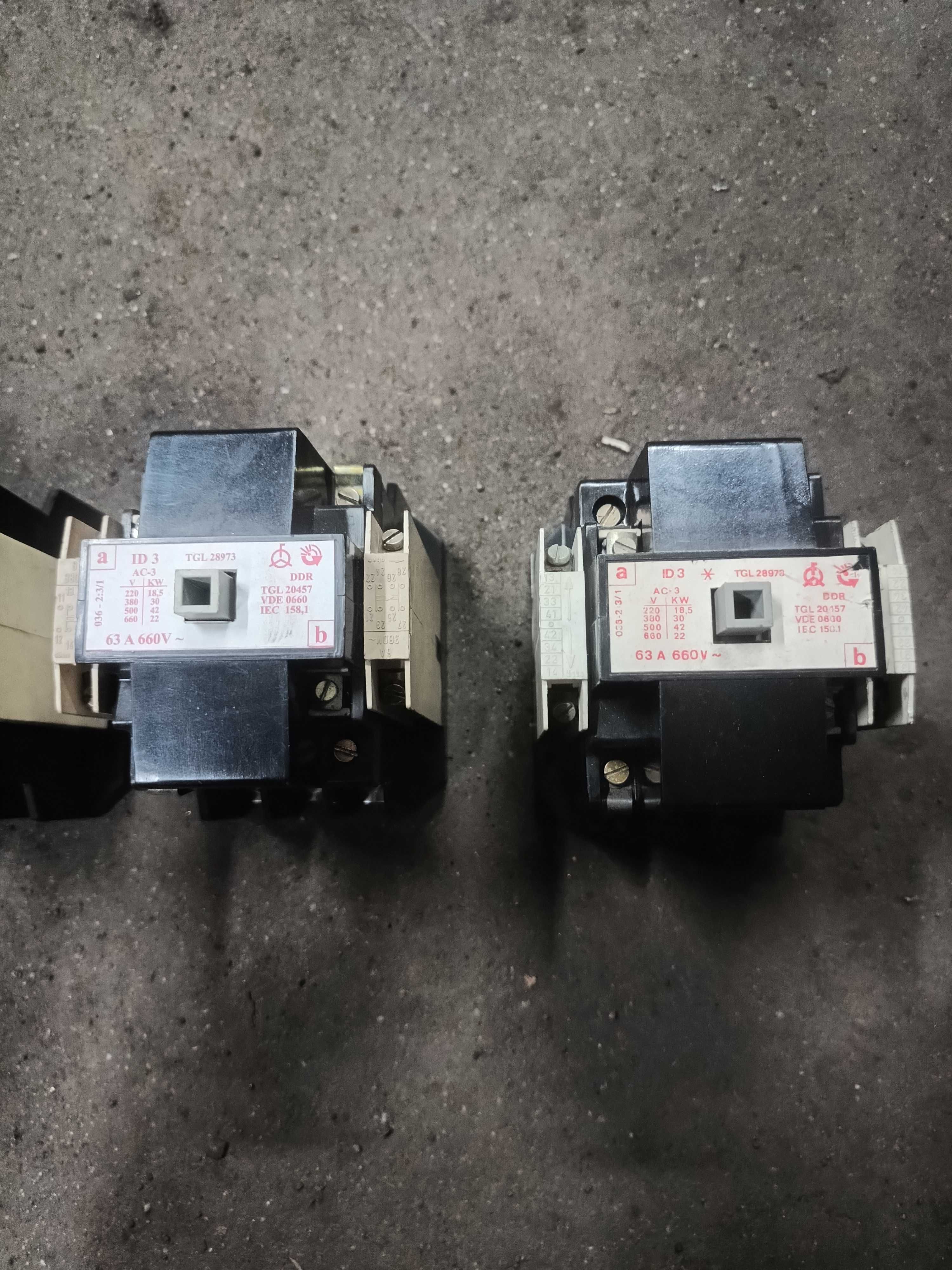 Stycznik idx 31 oraz id 3 63A nowe sterowanie 220V