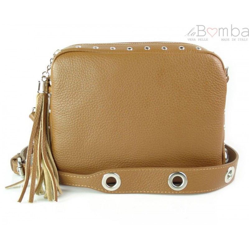Listonoszka  Srebrne Okucia Vera Pelle Camel  Vp1188C