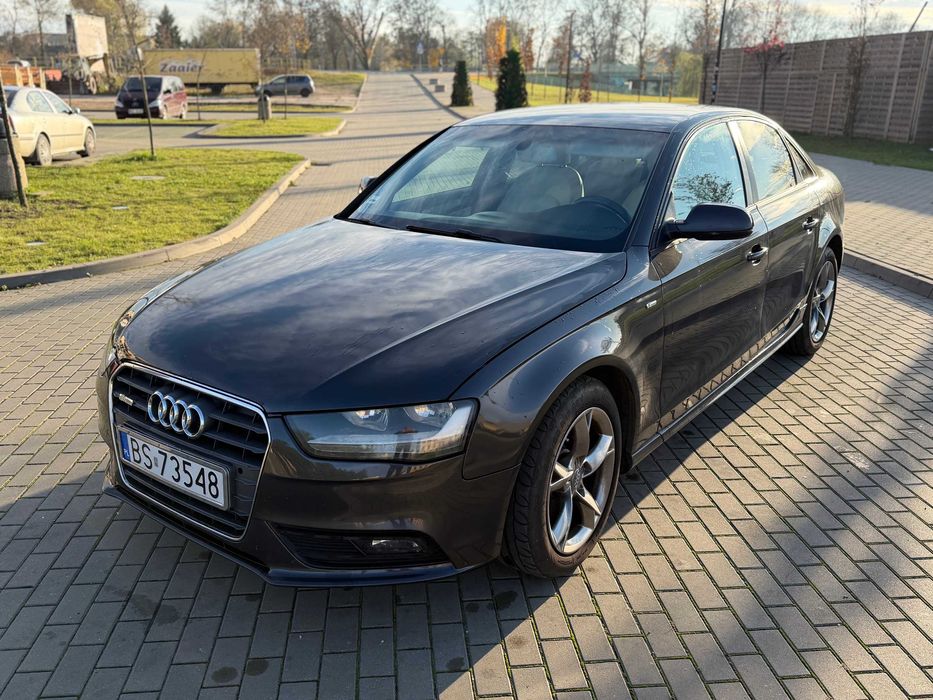 Audi A4 B8 2.0 TDI Sedan Stan bardzo dobry Manual Czarny