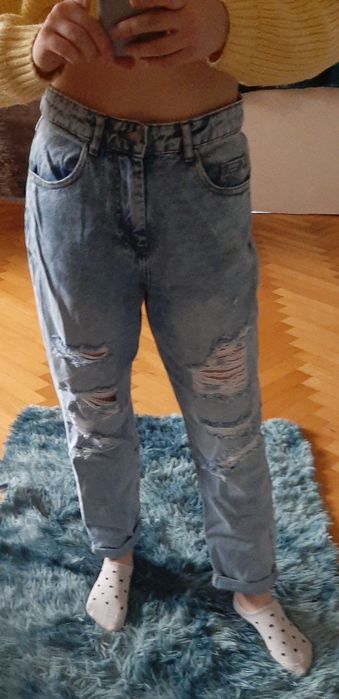 Jeansowe spodnie mohito