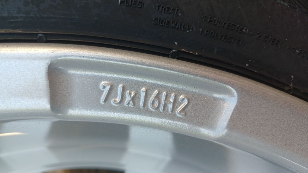 5 112 16 Volkswagen, Skoda, Audi, диски легкосплавні