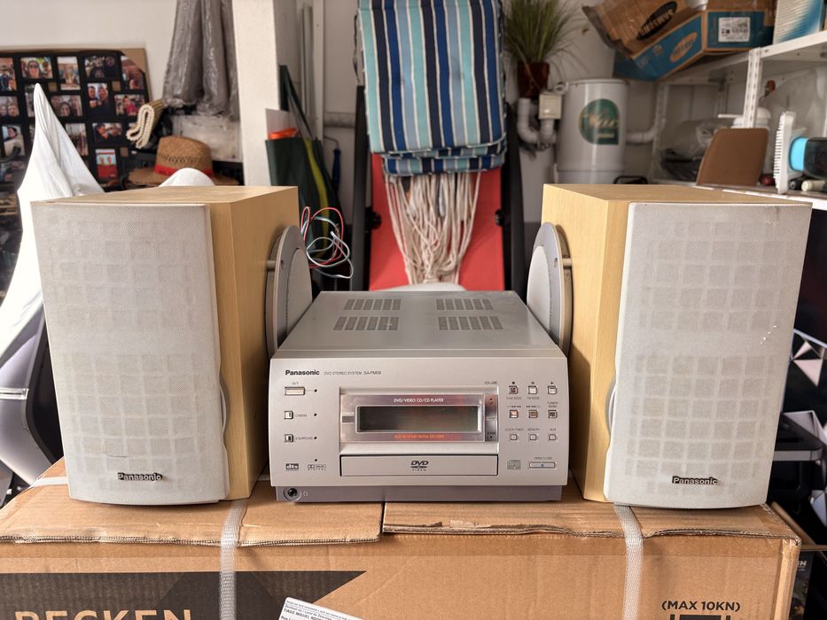 Sistema som HI FI DVD panasonic