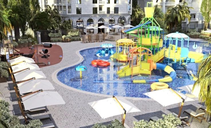 Апартаменты в отельном комплексе Wyndham Grand Residents,Batumi,Грузия