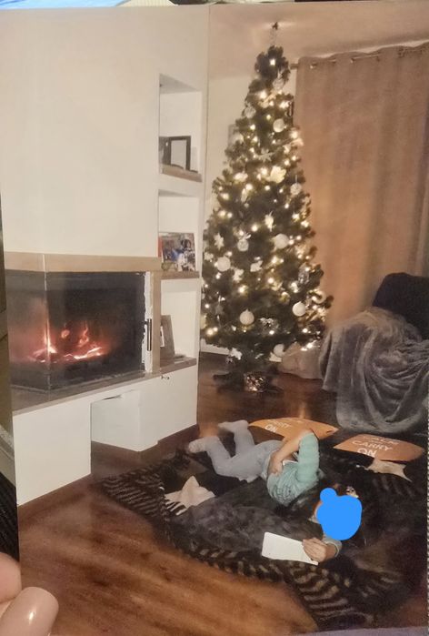 Choinka sztuczna jodła 280 bujna,3 razy ubrana stan idealny i n.stojak