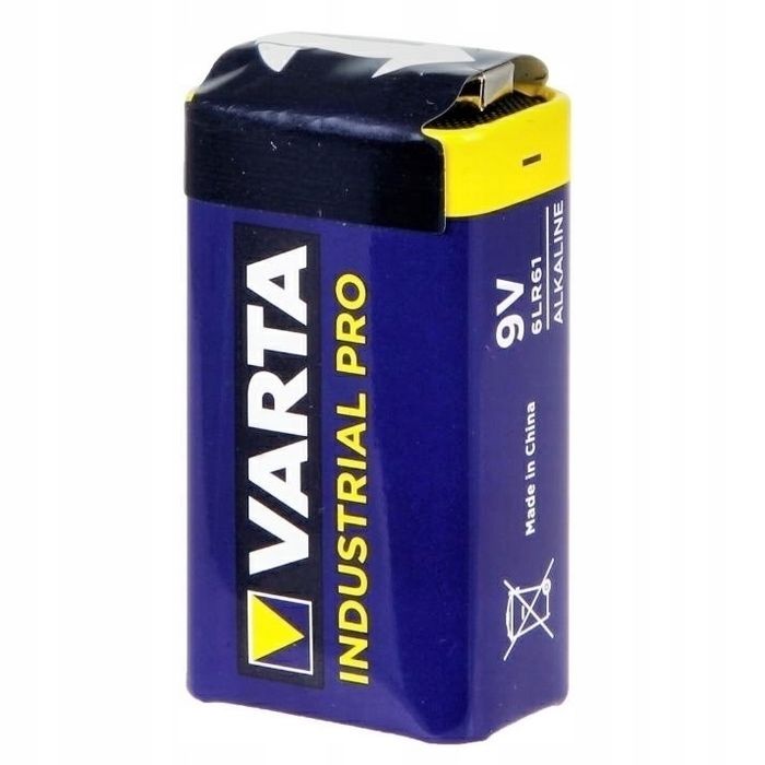 Varta Industrial Professional 6LR61 9V bateria alkaliczna 6F22