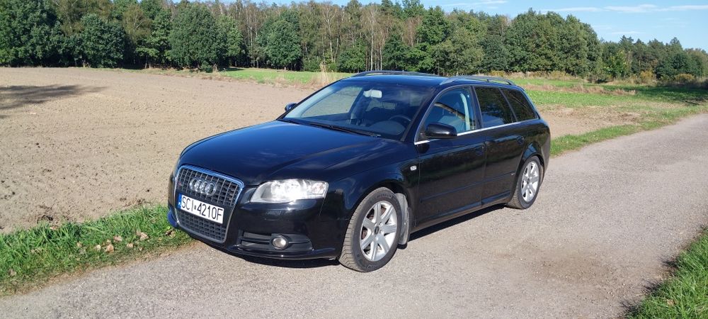 AUDI A4B7, AVANT, 1.8T, QUATTRO, S-LINE, 163KM, 251000km, 2007R.