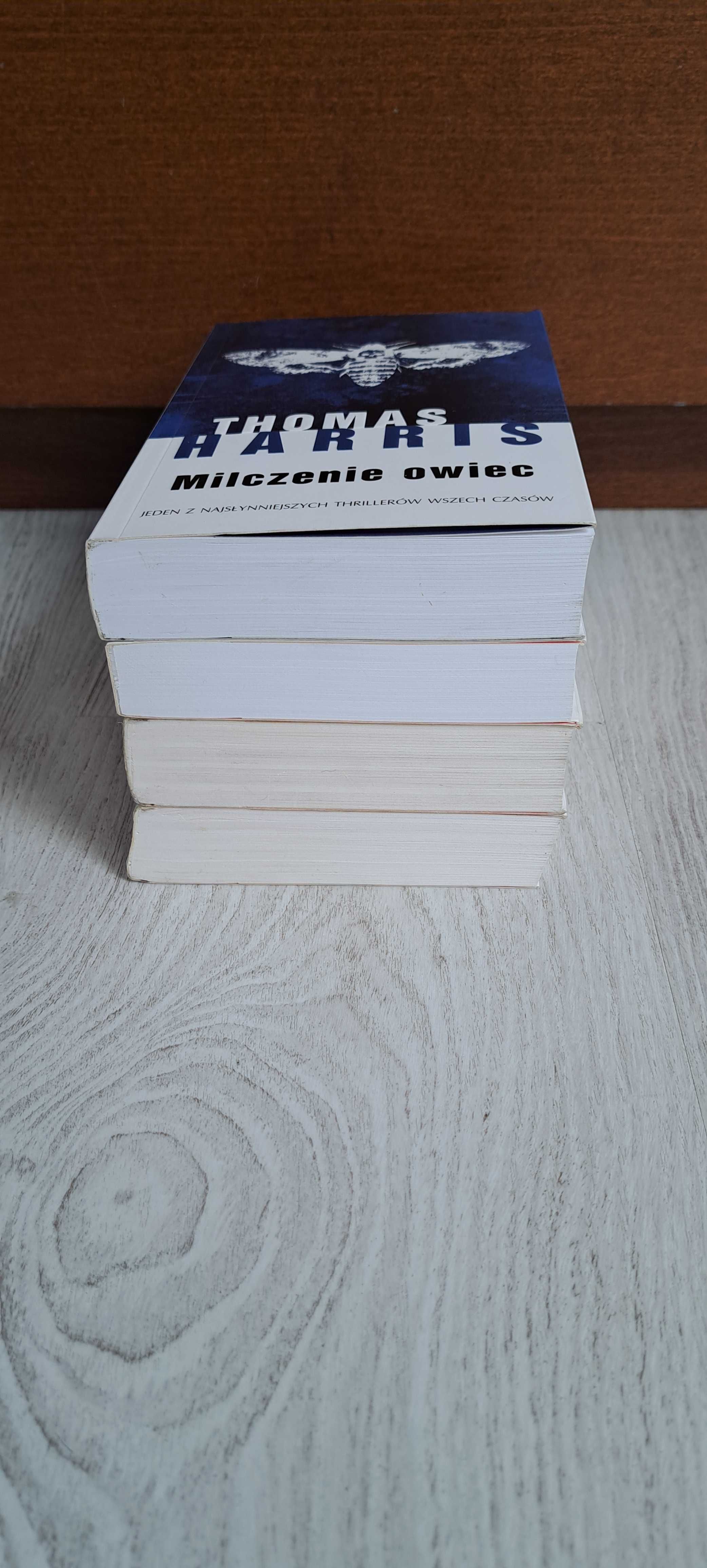 4x Thomas Harris Milczenie owiec + Hannibal Początek + Czerwony smok