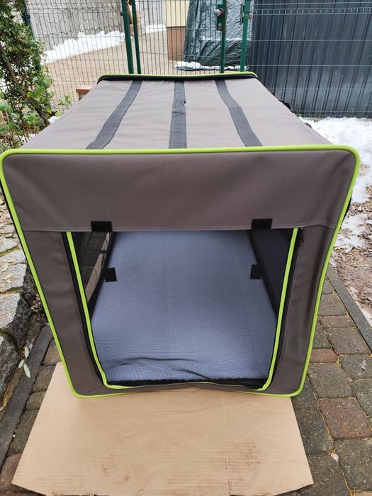 Materiałowy transporter / kojec dla psów First Class Basic 95x66x73 cm