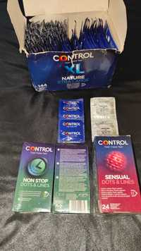 Презервативи Condoms Control Non Stop Dots&Lines 6 шт Португалія