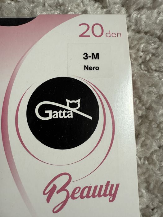 Gatta czarne rajstopy ciazowe 3 2 den