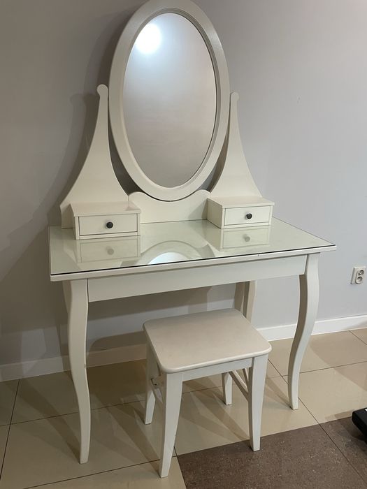 Toaletka hemnes ikea, gratis krzesełko do kompletu