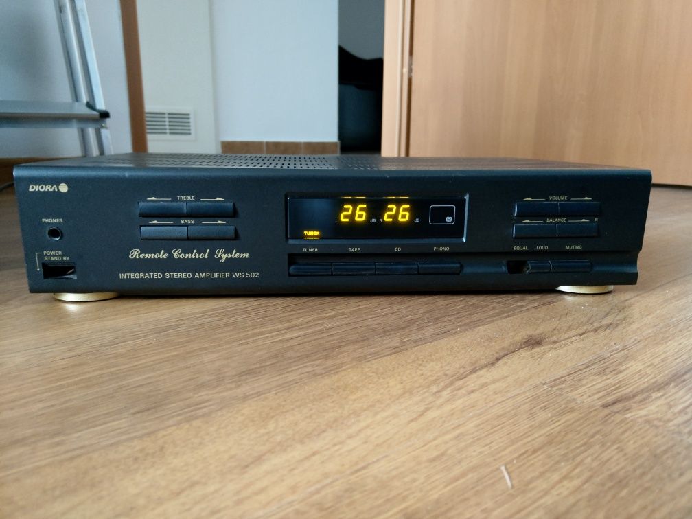 Wzmacniacz Audio Polski Diora WS 502 sprawny zabytek