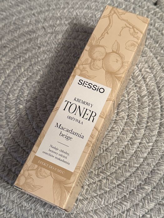 Sessio kremowy toner-odżywka do włosów macadamia beige 100 ml