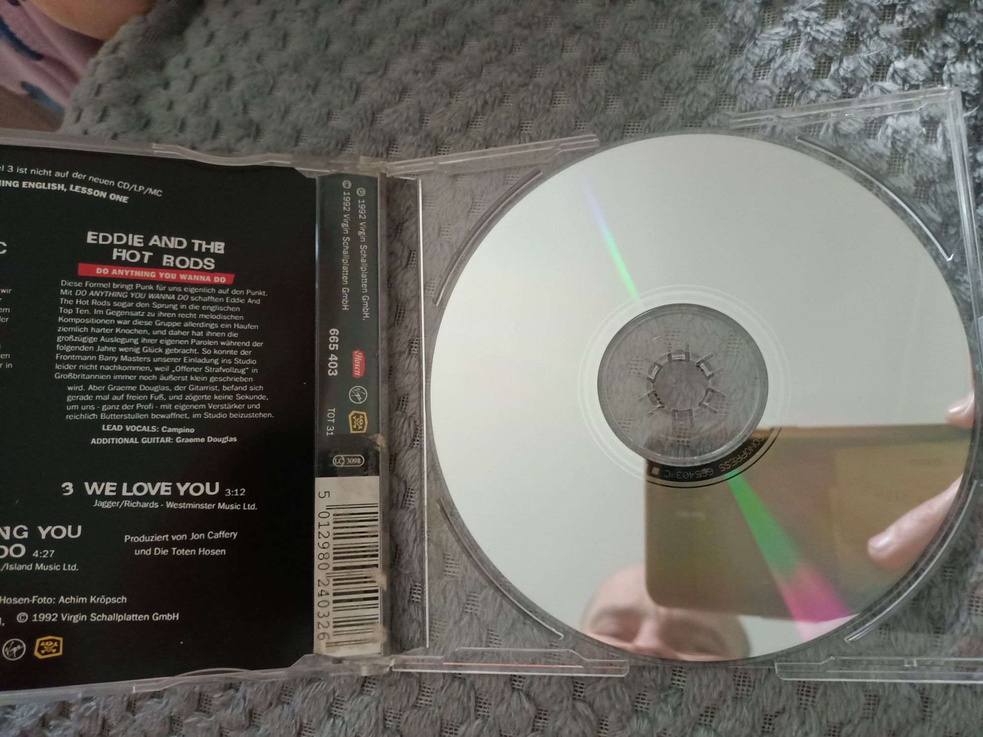 Die Toten Hosen - Whole Wide World (CD, Single, RP)(vg+)