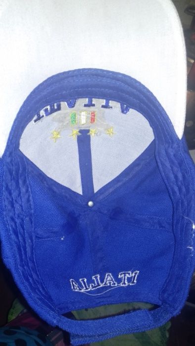 кепка бейсболка синяя крутая ITALIA 57-58 регулируется размер отличное