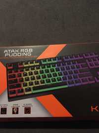 Klawiatura KRUX Atax RGB Pudding Outemu Black