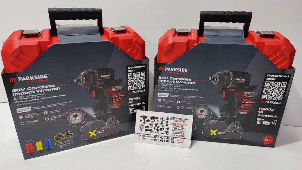 Оригін БЕЗЩІТ гайковерт GERMANY Parkside PPDSSA 20/гайкокрут акумулято