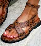 Buty w panterkę SAWAY 40