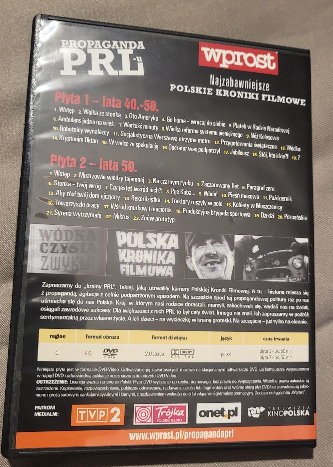 Polska Kronika Filmowa, Propaganda PRL .DVD. Okazja