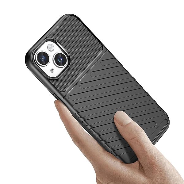 Pancerne etui iPhone 15 Plus Thunder Case - czarne