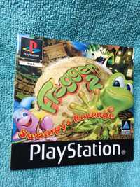 Ps1 Frogger 2: Swampy's psx psone Książeczka Manual