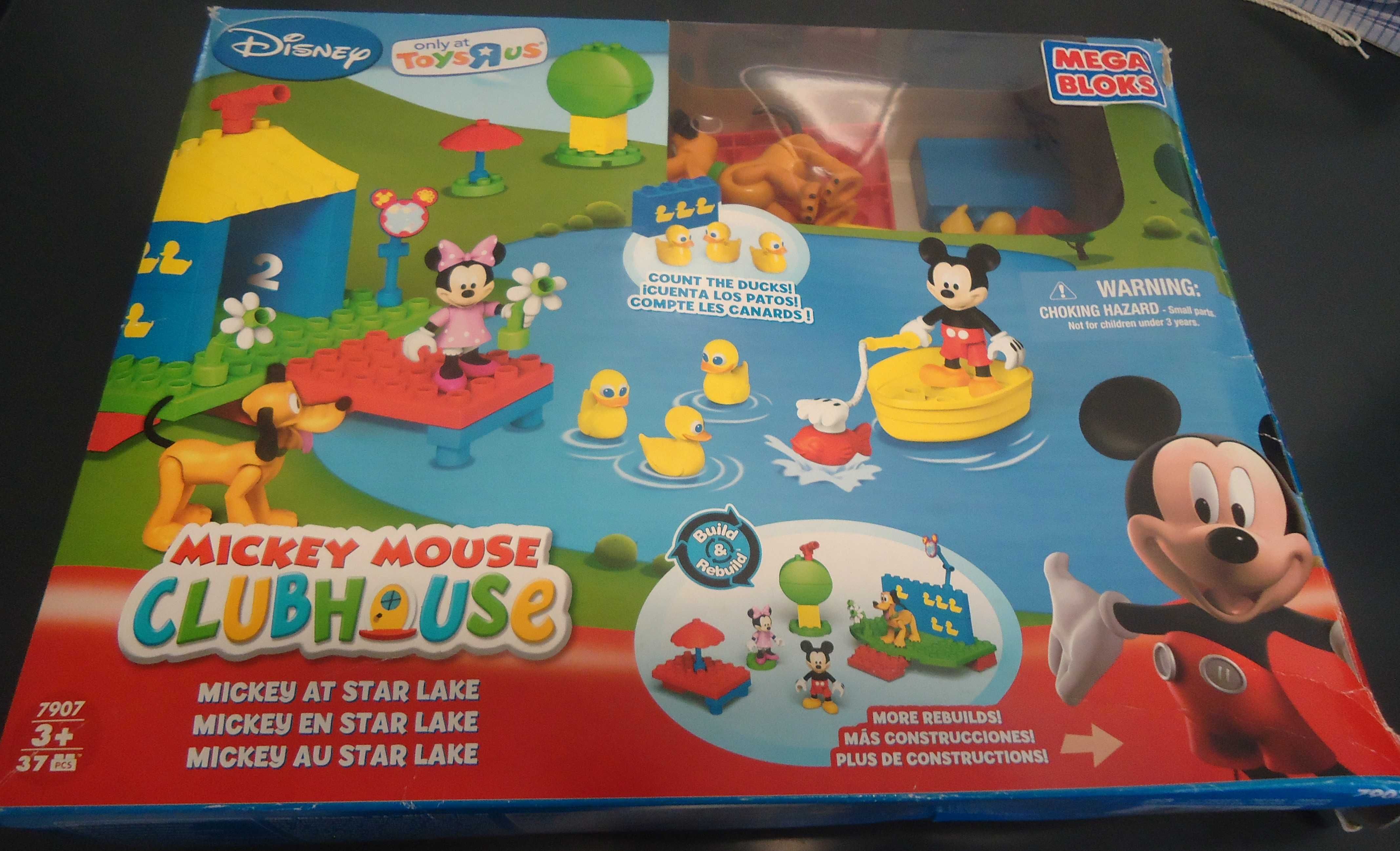 Legos - MEGA BLOKS - Disney - Mickey at star lake - 3 anos ou mais