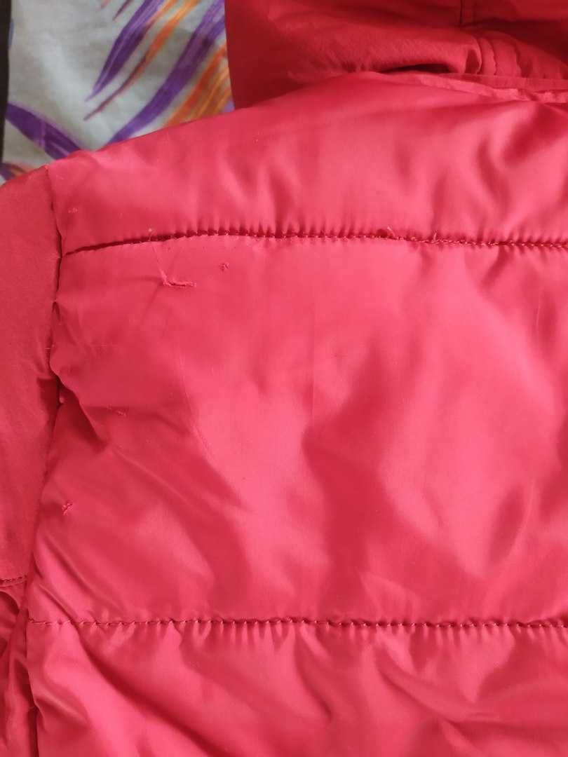 куртка курточка зимняя пуховик пальто для девочки 7-8г