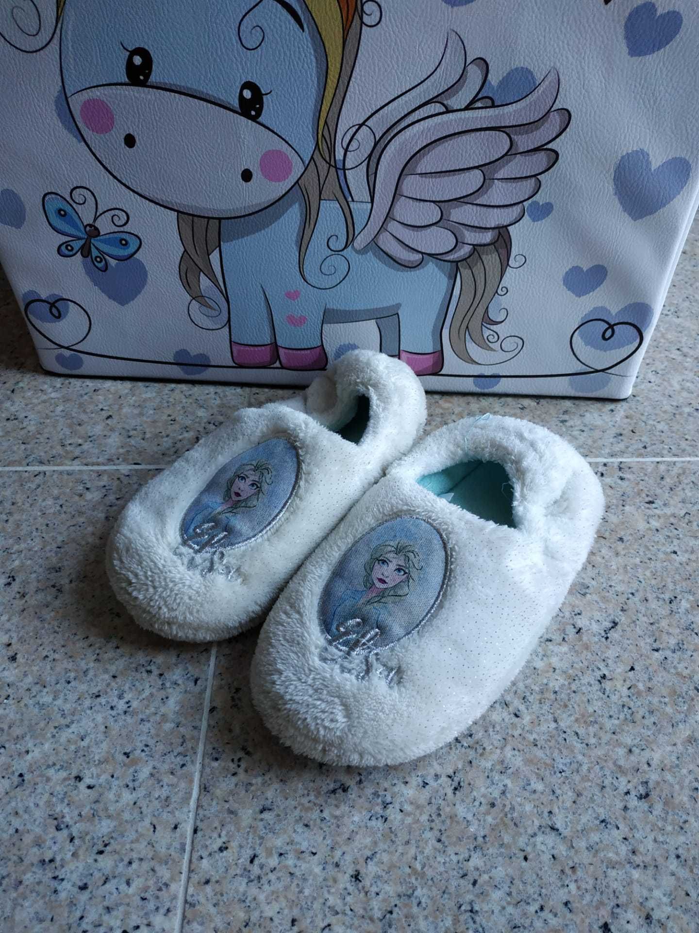 Pantufa criança Frozen tamanho 29/30