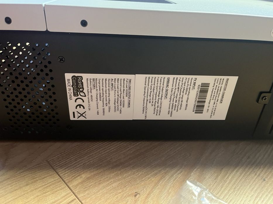 Гибридный инвертор 10.2кв easun isolar