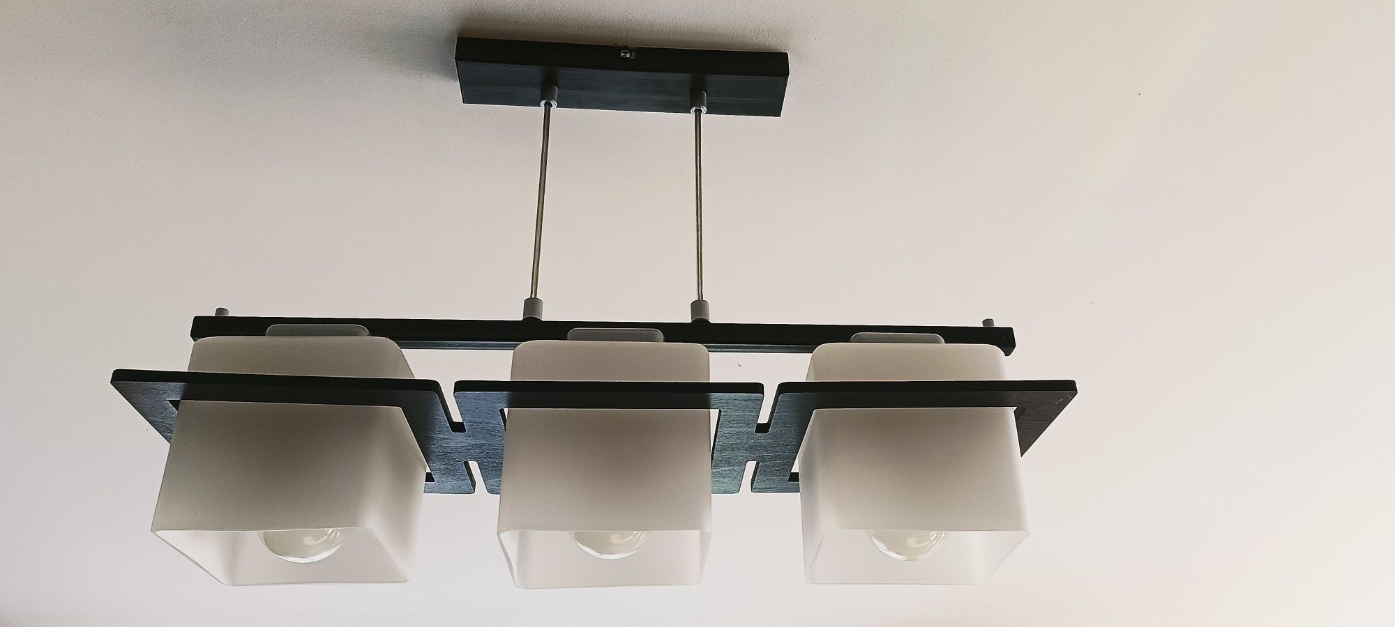 Lampy wiszące kompletne 3 sztuki