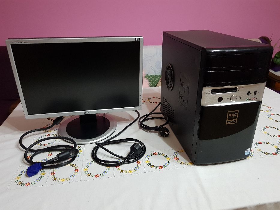 Computadores Desktop Intel E2180, 2GB, HD5670 + Monitore LG L194WS