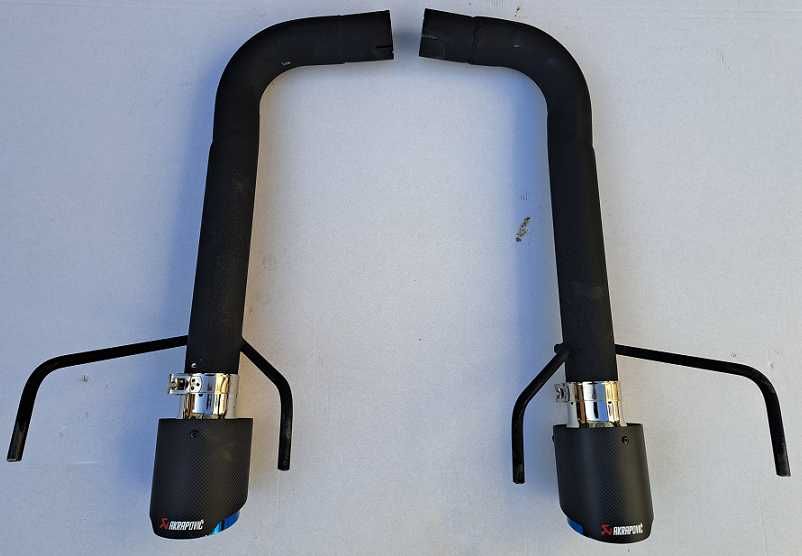 tłumik wydech przelot Rura ALFA ROMEO 159 90mm AKRAPOVIC