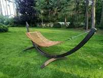 Hamak drewniany bukowy 215/78 cm.