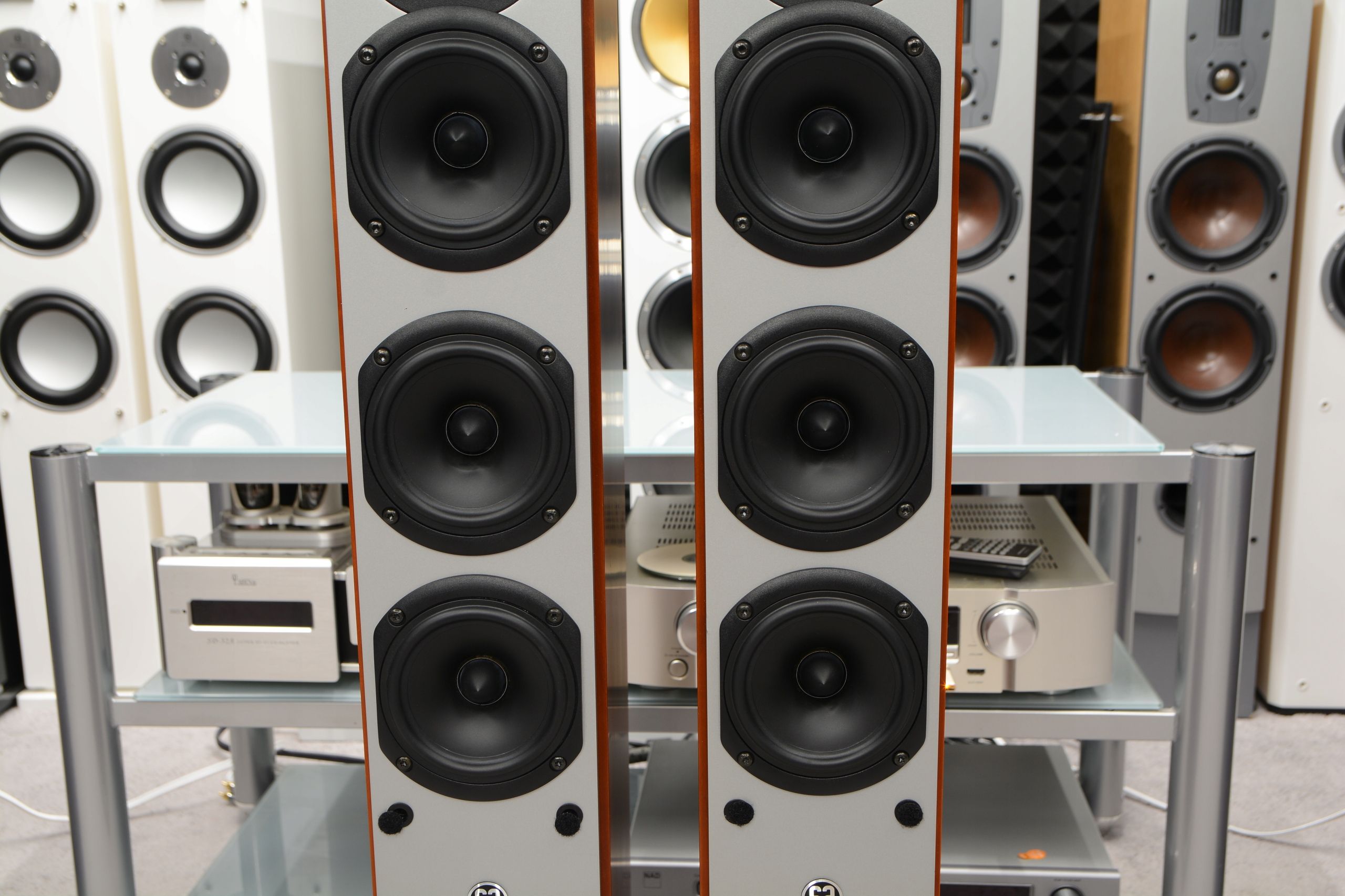 Kolumny Głośnikowe podłogowe stereo System Audio SA1750