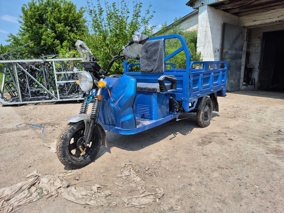 Трицикл Электро грузовой Дозер 1200 ватт модель 2Е