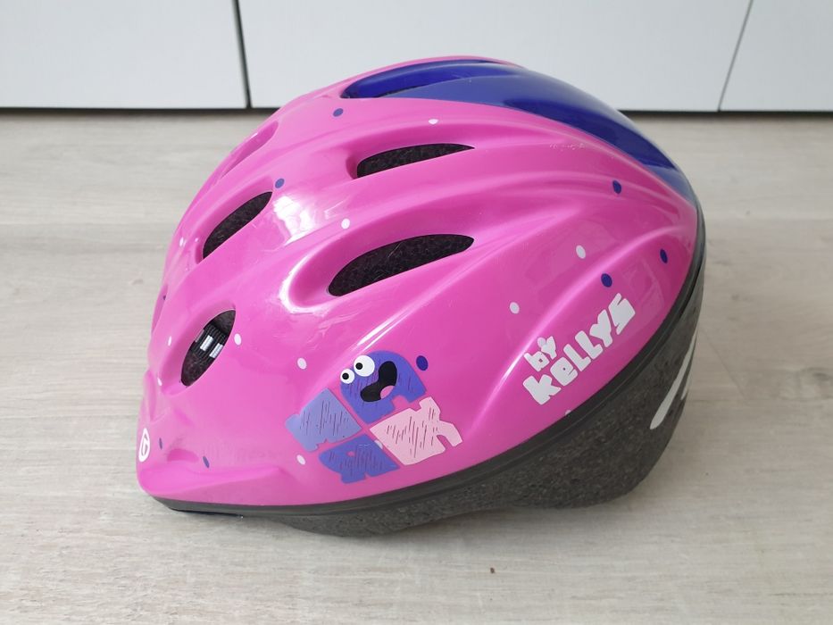 Kask rowerowy Kellys S/M dla dziewczynki