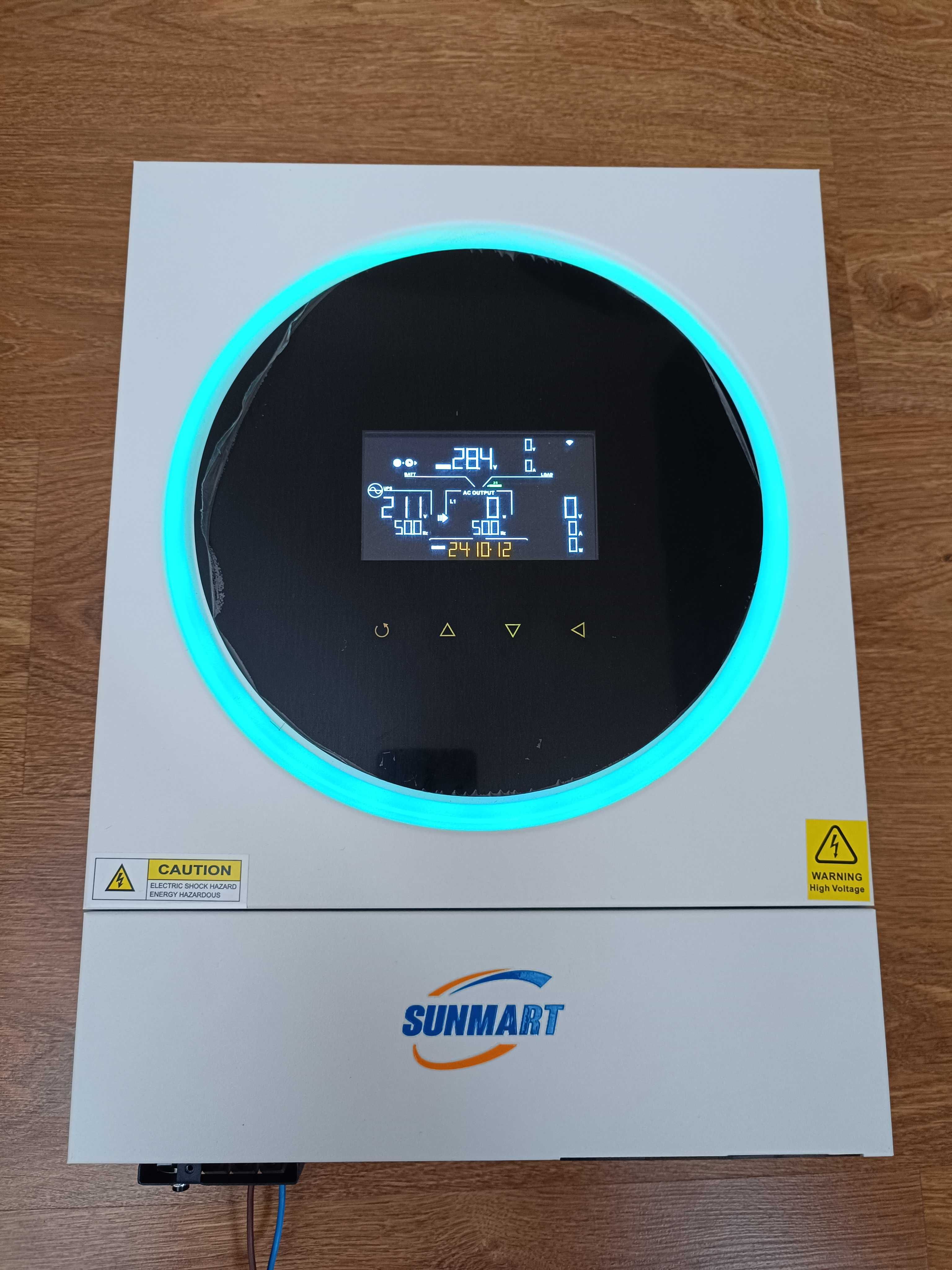 Гібридний сонячний інвертор SUNMART VMIV TWIN 6KW / 48V Wi-Fi