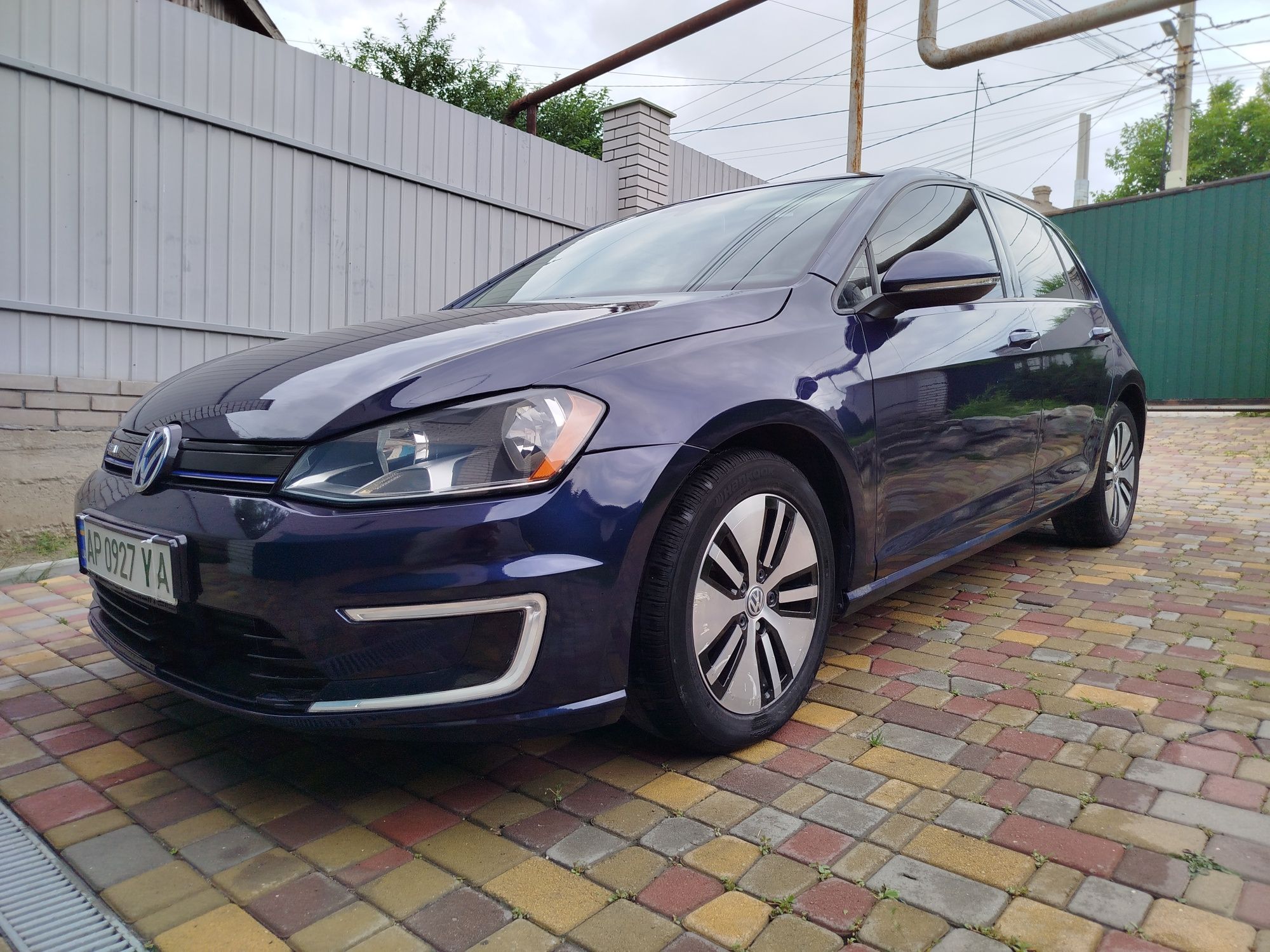 E-golf 2016 проезжает 150км